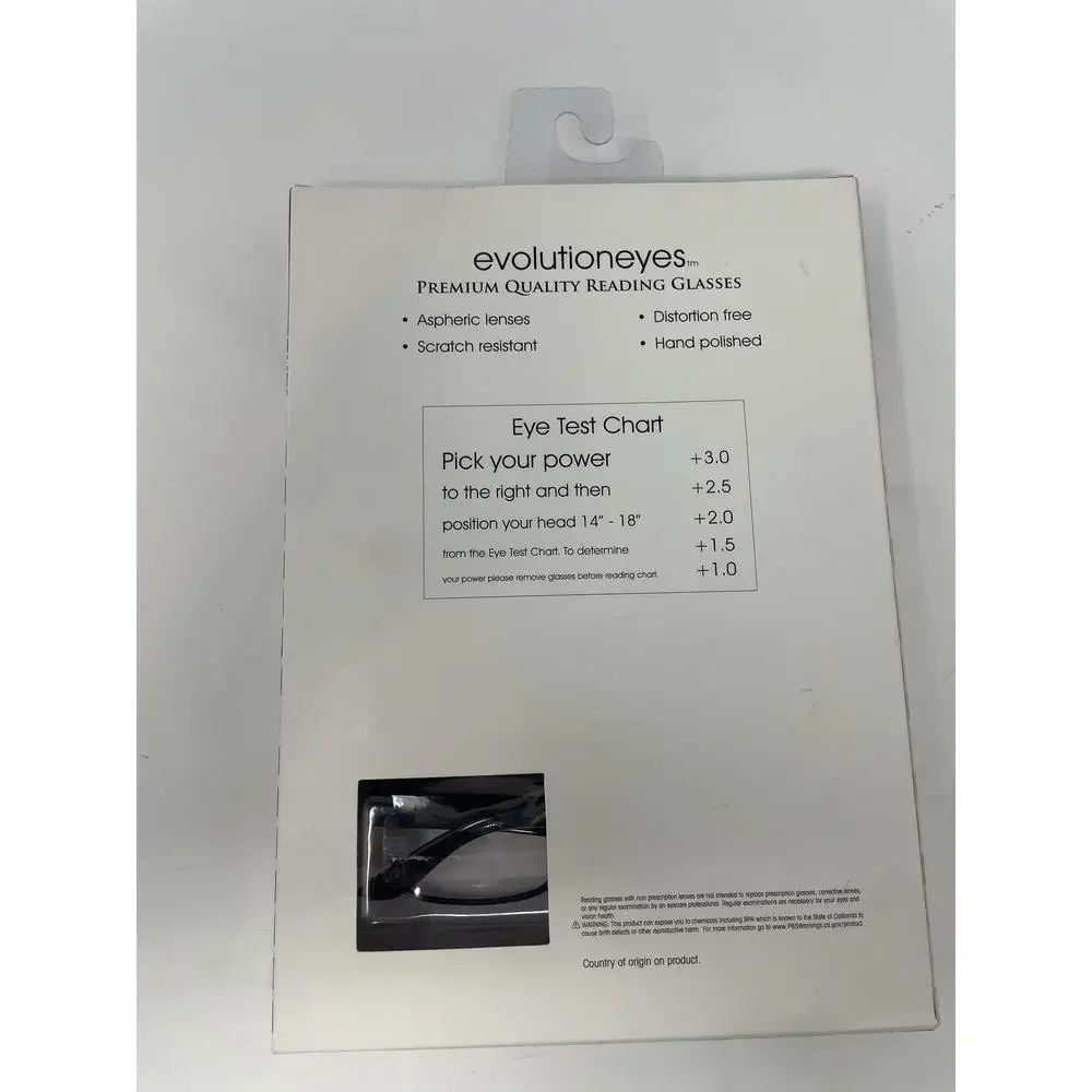 Evolution Eyes Textured Set of 3 Pairs of Reading Glasses +2.00 Strength
